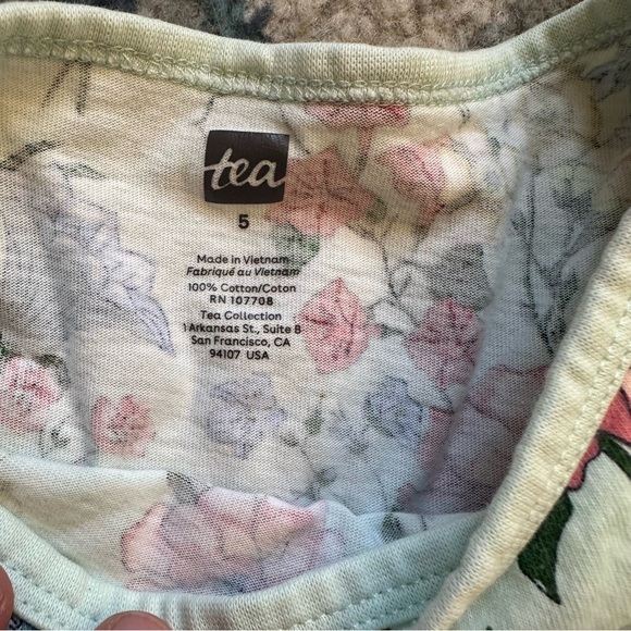 🌟3/$20🌟 Tea Collection girls cotton dress size 5 - Picture 3 of 4